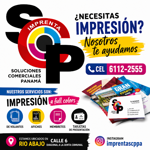 IMPRENTA SOLUCIONES COMERCIALES PANAMA