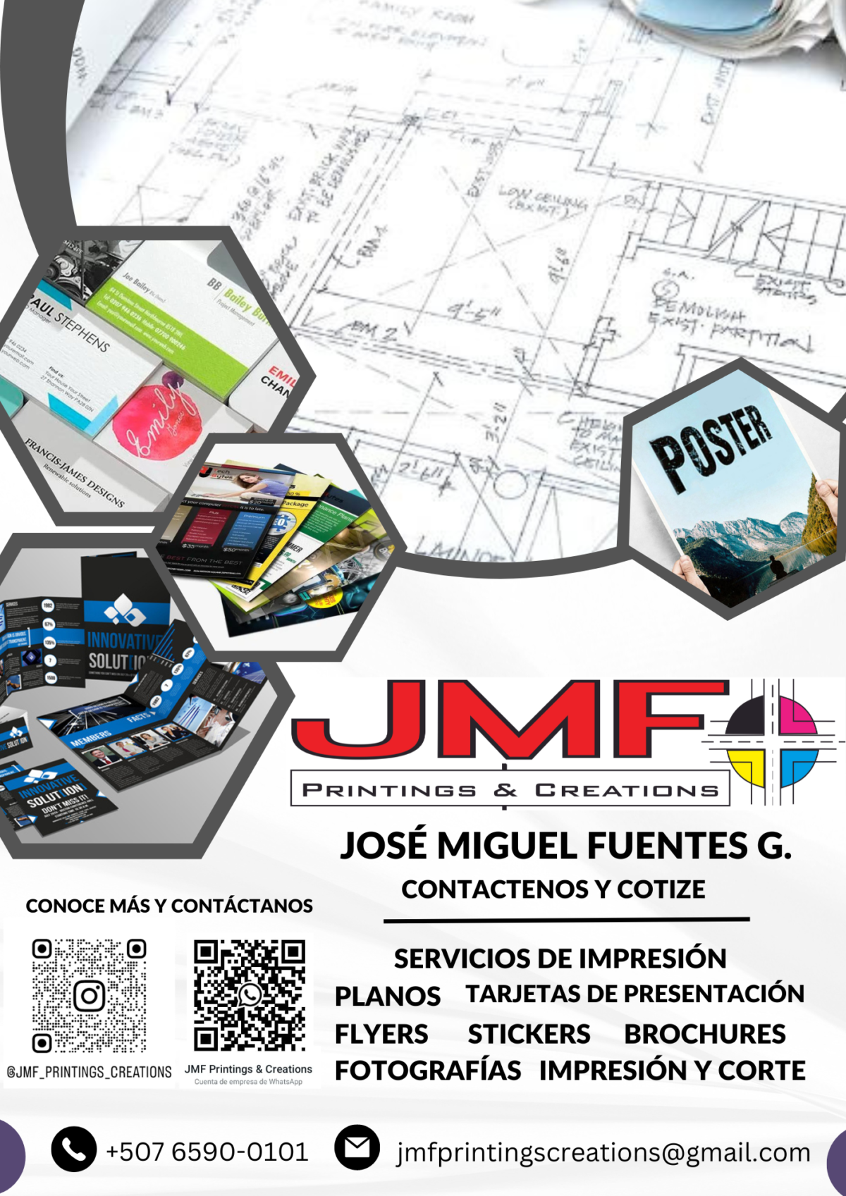 Opinión JMF Printings & Creations: Impresión y Diseños Profesionales