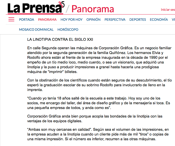 Opinión de Corporación Gráfica 1 Opinión de Corporación Gráfica: Análisis y Experiencia Real